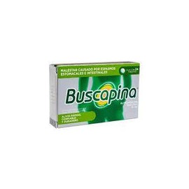 BUSCAPINA 10MG 24 GRAG
