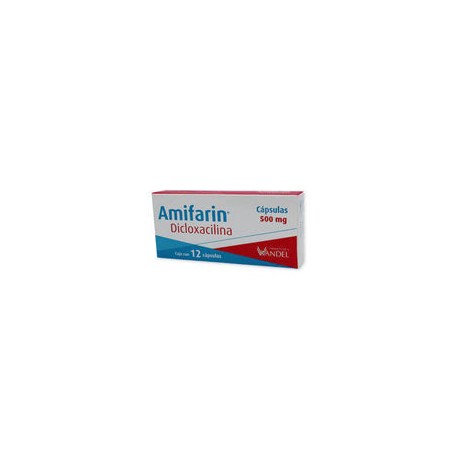 DICLOXACILINA 500MG 12 CAPS LGEN