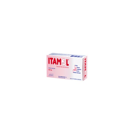 SUBSAL DE BISMU 262MG 24TAB LGEN