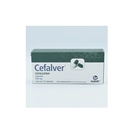 CEFALVER CAP. 500 MG. CAJA C/12