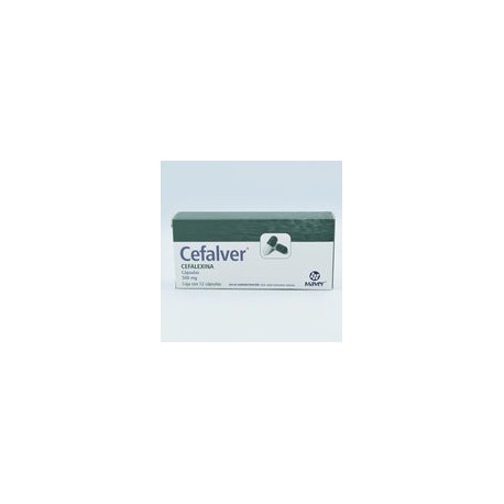 CEFALVER CAP. 500 MG. CAJA C/12