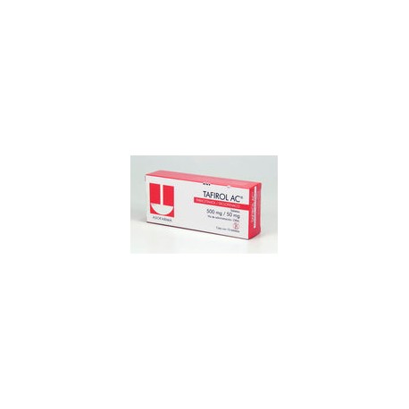 TAFIROL-AC 500/50 MG 15 TAB