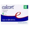 CALCORT 6 MG 20 TAB