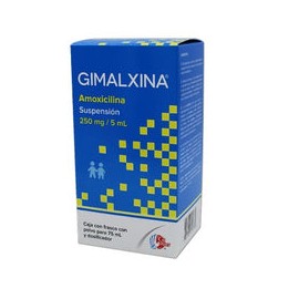 GIMALXINA SUSP. 250 MG. FCO. C/PVO. P/75 ML.