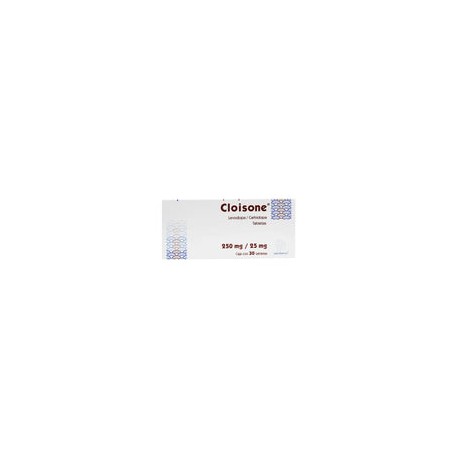 CLOISONE 250/25 MG 30 TAB