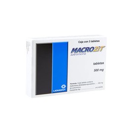 MACROZIT (AZITROMICINA) 500 MG C/3 TAB