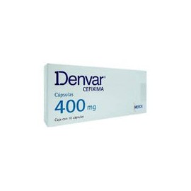 DENVAR 400 MG 10 CAPS