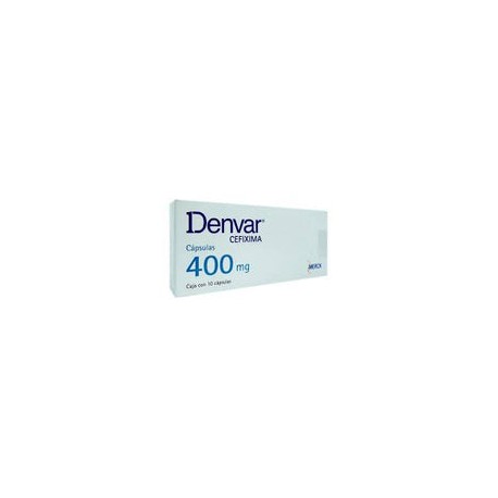 DENVAR 400 MG 10 CAPS