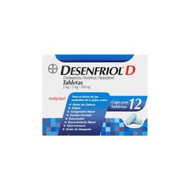 DESENFRIOL-D 12 TAB