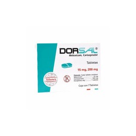 DORSAL 15/200 MG 7 TAB