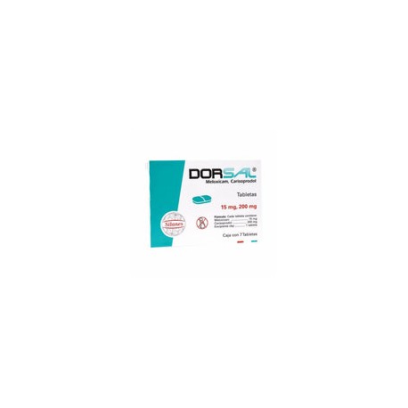 DORSAL 15/200 MG 7 TAB