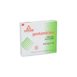 GENTAMICINA 160MG AMP 5X2ML LGEN