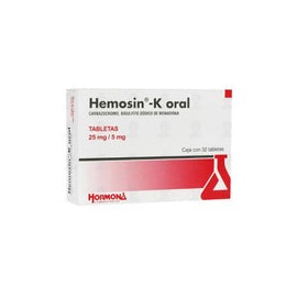 HEMOSIN-K 25/5 MG 32 TAB
