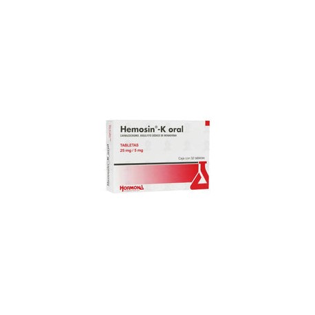 HEMOSIN-K 25/5 MG 32 TAB