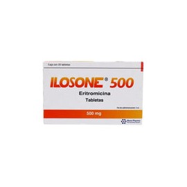 ILOSONE 500 MG 20 TAB