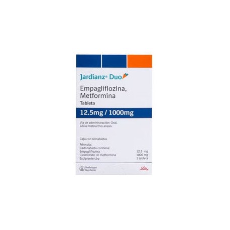 JARDIANZ DUO 12.5/1000MG 60 TAB
