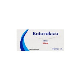 KETOROLACO 30MG 6 TAB SUBLI LGEN