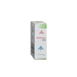 CIPROFLOXACINO SOL. OFTALMICA CAJA C/FCO. GOTERO C/5 ML.
