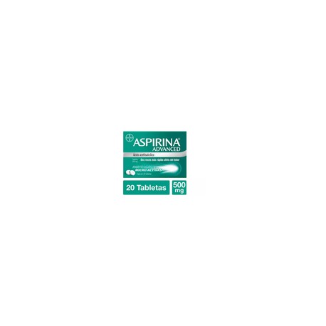 ASPIRINA ADVANCE 500 MG 20 TAB