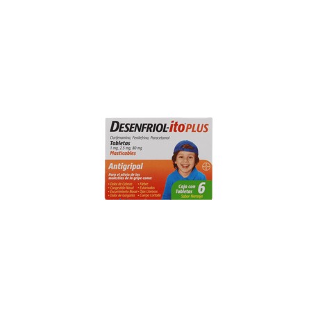 DESENFRIOL-ITO PLUS NJA 6 TAB MAST