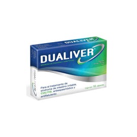 DUALIVER 100/150 MG 16 CAPS