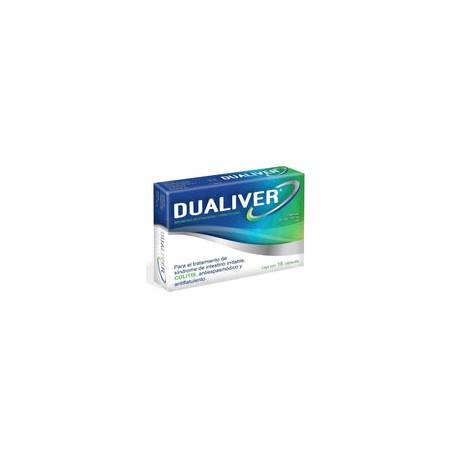 DUALIVER 100/150 MG 16 CAPS