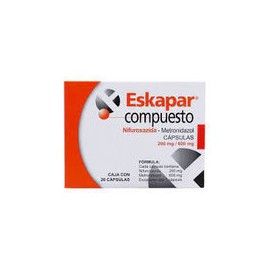 ESKAPAR COMP 200/600 MG 20 CAPS