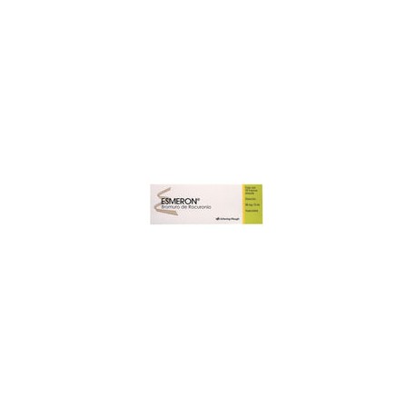ESMERON 50MG/5ML SOL INY FA C/10