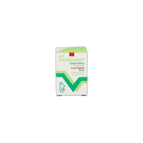 ACIDO-FOLICO 5 MG 20 TAB VALDECASAS
