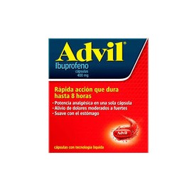 ADVIL 400 MG 20 CAPS