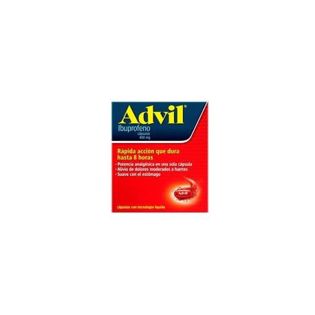 ADVIL 400 MG 20 CAPS