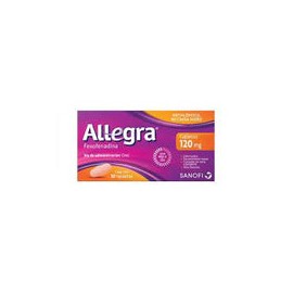 ALLEGRA 120 MG 10 CPR