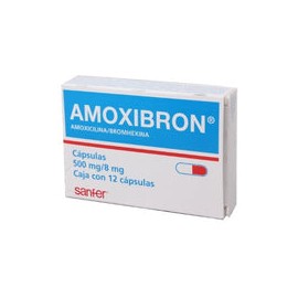 AMOXIBRON 500 MG 12 CAPS