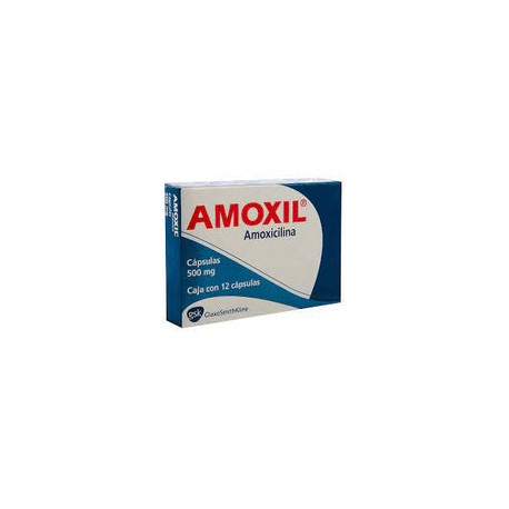AMOXIL 500 MG 12 CAPS
