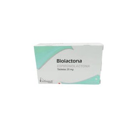 ESPIRONOLACTONA 25 MG 20TAB LGEN