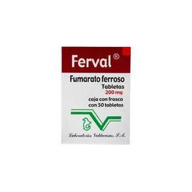 FERVAL 200 MG 50 TAB