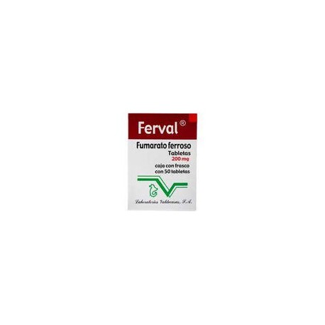 FERVAL 200 MG 50 TAB