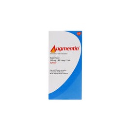 AUGMENTIN JR 250/62.5MG 80MLSUSP