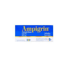 AMPIGRIN INY. ADULTO 3 FCOS. AMP. Y 3 ML. JER.