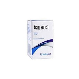 ACIDO FOLICO 5MG FCO 50 TAB LGEN