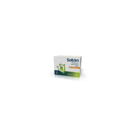 SOLTRIM-F TAB. 160/800 MG. CAJA C/14