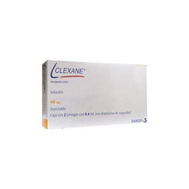CLEXANE 40MG SOL INY 2JGAS
