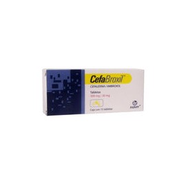 CEFABROXIL TAB. 500/30 MG. CAJA C/15