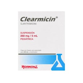 CLEARMICIN PED 250MG SUSP 60ML