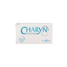 CHARYN TAB. 500 MG. CAJA C/4