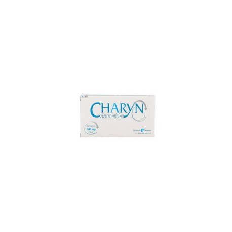 CHARYN TAB. 500 MG. CAJA C/4