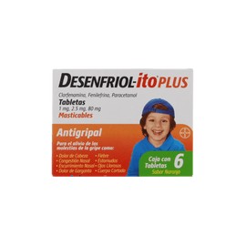 DESENFRIOL-ITO PLUS NJA 6 TAB MAST