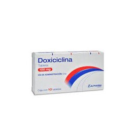 DOXICICLINA TAB. 100 MG. CAJA C/10