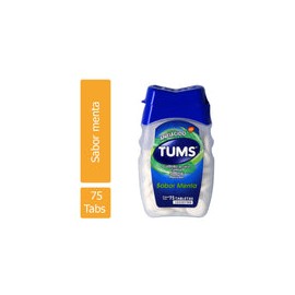TUMS MENTA 500 MG 75 TAB