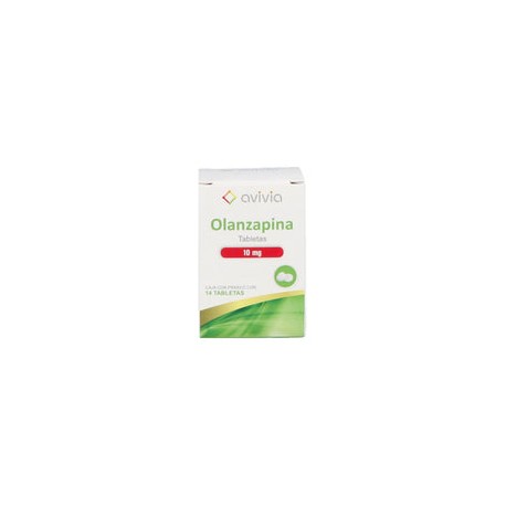 OLANZAPINA 10MG FCO 14 TAB  LGEN